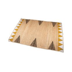 Alexandra House Living Rotan tapijt, natuurlijke vezels, 120 x 170 cm
