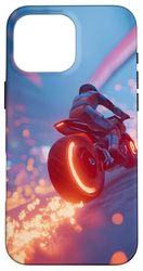 Motorcycle Speed Urban Night Case for iPhone 16 Pro Max