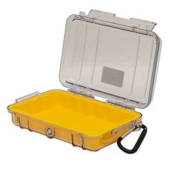 Pelican 1040-027-100 1040 Micro Case (giallo/trasparente)