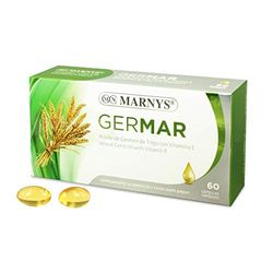 MARNYS Germar Aceite Germen de Trigo con Vitamina E para el Cabello 60 Cápsulas