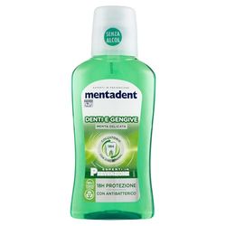 Mentadent - 8 Azioni, Collutorio - 300 ml