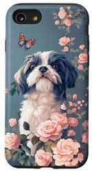 Shih Tzu Butterfly Cute Dogs Shih Tzu Lover Case for iPhone SE (2020) / 7/8