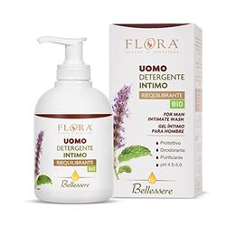 Flora Limpiador íntimo hombre Bio - 250 ml
