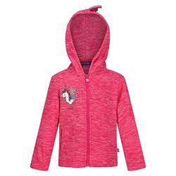 Regatta Unisex Peppa Zip Through tröja, Rosa Fusion Marl, 24 Månader