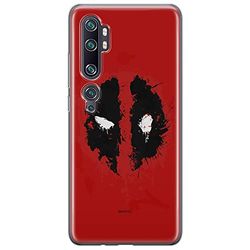 ERT GROUP etui na telefon Xiaomi MI NOTE 10 / MI NOTE 10 PRO, case oryginalny i oficjalnie licencjonowany przez Marvel, wzór Deadpool 012, optymalnie dopasowane, plecki z TPU