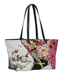 Desigual Women Accessories Fabric Shopping Bag, Material finishes, One Size
