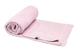 Snoozebaby élégante Cocooning Couverture de berceau, Rose poudré