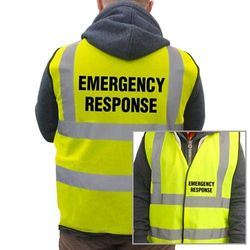 Supreme TTF AEC6360 Emergency Response High Visibility Printed Vest