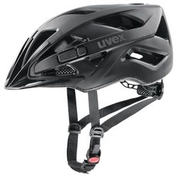 uvex touring cc - lätt allroundhjälm för dam och herr - individuell storleksanpassning - anpassad för LED-belysning - black matt - 52-57 cm