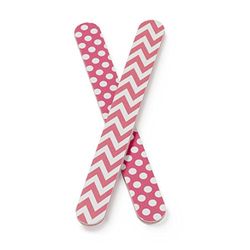 Manicare Pack of 2 Cushioned Emery Boards, Nail Files For Shaping Artificial And Natural Nails, Double Sided Medium Grit, Strong And Durable, For At Home DIY Salon Professional Manicure Or Pedicure