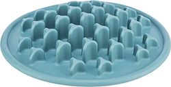 TRIXIE Slow Feeding 25038 - Tappetino anti-imbracatura, in TPE, Ø 35 cm, colore: Blu