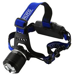 Alyco - Linterna recargable frontal CREE LED, 12W IP44-190561