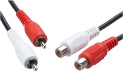 Thomson KCA 130 kabel 2 rca-m / 2 rca-f 2,5 m