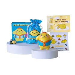 Comansi Figurka kolekcjonerska Pompompurin z 5 ekskluzywnymi akcesoriami Hello Kitty and Friends