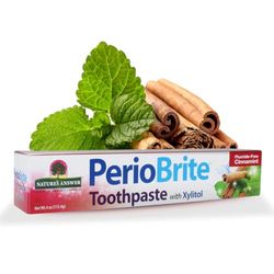 Nature's Answer Perio Brite Toothpaste, Cinnamint 4 OZ