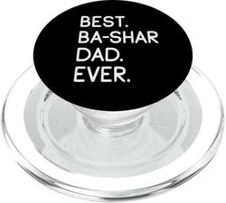 Ba-Shas Basset Hound Shar Pei Mix Best Ba-Shar Dad Ever PopSockets PopGrip para MagSafe