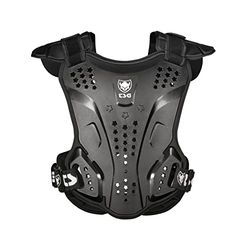 Tsg, Chest Guard, Protector contra El Cofre, Negro, 90, Niños Unisex