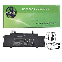 Batteria di ricambio per Asus B31N1346, Asus CHROMEBOOK C300MA, Asus CHROMEBOOK C300MA-DB01, con cuffie stereo