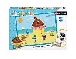 Nathan - Puzzle enfants - 30 pièces - Oua Oua à la plage - Hé, Oua-Oua - Fille ou garçon dès 4 ans - Puzzle de qualité supérieure - Carton épais et résistant - Quotidien & Vacances - 86142