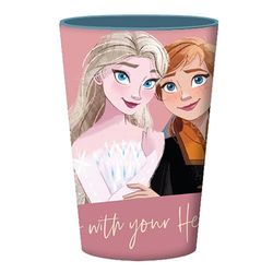ALBRI Gobelet en polypropylène alimentaire de 225 ml de Frozen, écologique, pratique, sûr et incassable