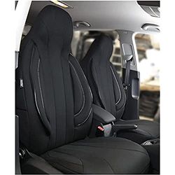 Housses de siège sur Mesure compatibles avec Mercedes Classe C W205 S205 conducteur et Passager Numéro de Couleur : PL403