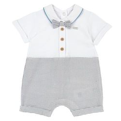 Chicco Romper (2) baby-jongens, Grijs (3), 6M, Design in Italië