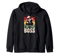 Baby Boss «I'm The Boss» Like A Boss Kids Felpa con Cappuccio