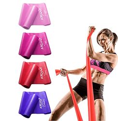 Resistance Bands Set oefenbanden voor fysiotherapie, krachttraining, yoga, pilates, stretching