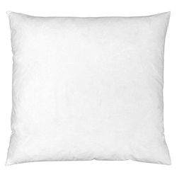 Riva Paoletti 100 % mais fino da pena branca Duck almofada interior pad, 40 x 50 cm, algodão, marfim
