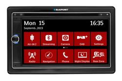 Blaupunkt Las Vegas 690 DAB z nawigacją samochodową, multimedia samochodowe 2 DIN, ekran dotykowy 6,75 cala, DAB+, Bluetooth, CD/DVD, 2 x USB, system głośnomówiący, SD, kamera cofania, 180 W
