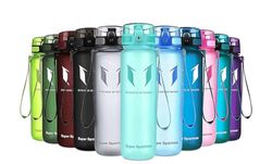 Super Sparrow Botella de Agua Deportiva - 750ml - Sin BPA (Mate- Menta)