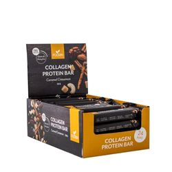 Foodin Cinnamon Caramel Collagen Protein Bar, 1.2 kg, 24-Count