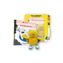 Piep Fladdermuis pakket boek en knuffel: (boek & knuffel)