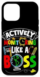 Actively Monitoring LIKE A Boss Actively Monitoring Boss Case for iPhone 12 mini
