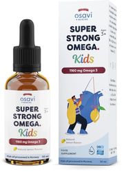 Osavi Super Strong Omega Kids, 1160mg Omega 3 (Lemon) - 50 ml.