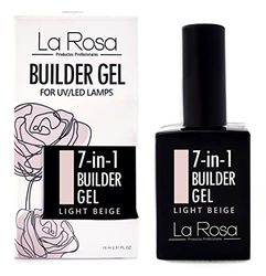 La Rosa Gel UV de camuflagem nº 1 bege claro - 15 ml