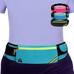 AIKENDO 104 Ceinture de Course, Accesorio Cinturón de Viaje Unisex-Adulto, Azul, One Size