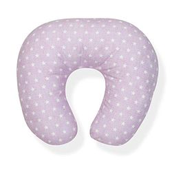 Interbaby - Cuscino per allattamento Star Rosa