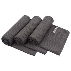 Sunland Microfiber Sport Workout Handdoeken Sneldrogende Fitness Zweet Handdoeken voor Mannen & Vrouwen Lichtgewicht Multifunctionele Gym Oefening Handdoeken 3 Pack 40X80 CM