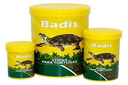 BADIS Comida para Tortugas de Agua - Formato Stick 100 ml/ 33 g - Ingredientes de Origen Animal - Pienso Multicomponente