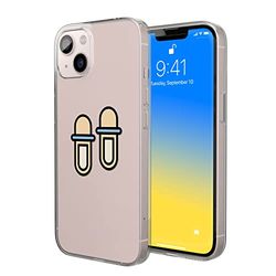 Bonateks, Digitalt tryckt skal kompatibelt med iPhone 14, mobilskal, skyddsskal, stötsäkert, silikon, flexibelt, transparent mobilskal