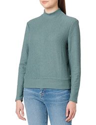 ONLY Onldora L/S Top CS Jrs Manga Larga, Bálsamo Verde, S para Mujer