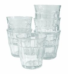 Duralex - Lot de 6 verres ultra solides, hauteur 94 mm, 310 ml