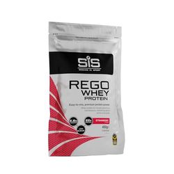 Science In Sport REGO Whey Protein Powder | Muscle Building & Recovery with BCAA Amino Acids | Delicious Strawberry Flavour, 460 Grams, 10 Servings