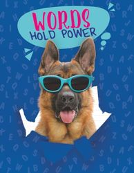 Colorful school notebook with a dog theme – perfect for kids, teens, and dog lovers!