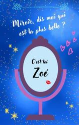 ZOE: Carnet de notes personnalisé ZOE - Cahier ZOE - Journal intime ZOE