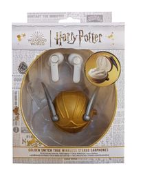 WONDEE Harry Potter geschenken, draadloze bluetooth-hoofdtelefoon met Harry Potter gouden snaai hoes, Bluetoth hoofdtelefoon met Google-assistent en touch-bediening, Harry Potter cadeau