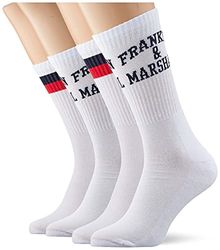 FRANKLIN & MARSHALL Socks-C100868 White/Blue/Red 39-42