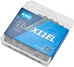 KMC X11el Catena Unisex Adulto, Nero, 118 Link