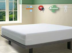 Savel - Matrashoes 140 x 190/200 cm | Ademend topmatras | Waterdichte topper| Gecertificeerd Oeko-Tex | Met Rits